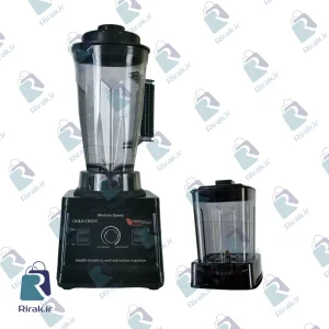 مخلوط کن 2 در 1 گلد کرست js-7008 با زمینه سفید